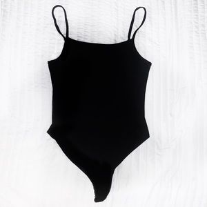 Cami Scoop Back Body Suit Black